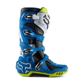 Fox Motion Motocross Stiefel Blau/Gelb