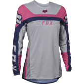 FOX Damen Flexair Efekt Motocross-Shirt Purper/Rosa
