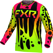 FXR Jugend Podium Mx Motocross-Shirt Frogger