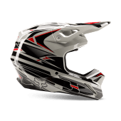 Fox V1 Motocross-Helm Goat Strafer Schwarz