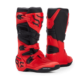 Fox Jugend Comp Motocross-Stiefel Fluo Rot