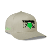 FOX Fox X Kawi Flexfit Kappe | Stahlgrau