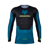 Fox Flexair Optical Motocross-Shirt Maui Blau