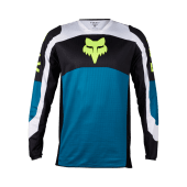 Fox 180 Nitro Motocross-Shirt Maui Blau