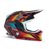 Fox V3 Rs Viewpoint Motocross-Helm Multi