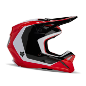 Fox V1 Nitro Motocross-Helm Fluo Rot