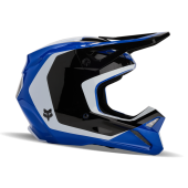 Fox Jugend V1 Nitro Motocross-Helm Blau