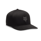Fox Head Tech Flexfit Hat - Black/Charcoal -