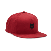 Fox Head Snapback Hat - Flame Red - OS