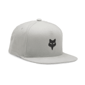 Fox Head Snapback Kappe Steel Grey OS