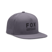 Fox Non Stop Tech Snapback Steel Grey OS