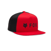 Fox Youth Absolute Snapback Mesh Hat - Flame Red - OS