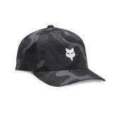 Fox Youth Camo 110 Snapback Hat - Black Camo - OS