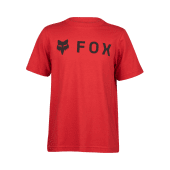 Fox Jugend Absolute Kurzarm-T-Shirt Flammenrot
