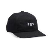 Fox Damen Wordmark Verstellbare Mütze Schwarz OS