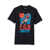 Fox X Pro Circuit Premium Kurzarm-T-Shirt Schwarz