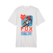 Fox X Pro Circuit Premium Kurzarm-T-Shirt Optikweiß
