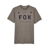 Fox Aviation Premium Kurzarm-T-Shirt Heather Graphite