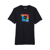 Fox Scans Premium Kurzarm-T-Shirt Schwarz