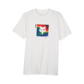 Fox Scans Premium Kurzarm-T-Shirt Optikweiß