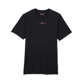 Fox Image Premium Kurzarm-T-Shirt Schwarz