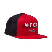 Fox Jugend X Honda Snapback Hut Flammenrot OS
