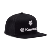 Fox Jugend X Kawi Snapback Hut Schwarz OS