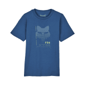 Fox Jugend Dispute Prem Kurzarm-T-Shirt Indigo