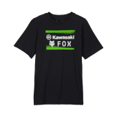 Fox Jugend X Kawi Kurzarm-T-Shirt Schwarz