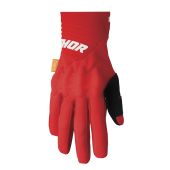 THOR Motocross-Handschuhe REBOUND Rot/Weiss