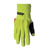 THOR Motocross-Handschuhe REBOUND Fluo Gelb/Schwarz