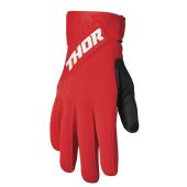 THOR Motocross-Handschuhe SPECTRUM COLD Rot/Weiss