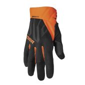 THOR Motocross-Handschuhe DRAFT Schwarz/Orange