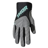 THOR Motocross-Handschuhe SPECTRUM Grau/Schwarz/Münze