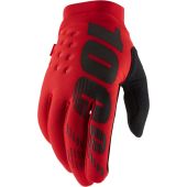 100% Motocross-Handschuhe brisker Rot