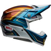 Bell Moto-10 Spherical Motocross-Helm Tomac Replica 24 Glanz Weiss/Gold