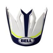BELL MX-9 Mips Torch Helmschild Weiß/Blau/Gelb