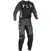 Fly Racing Motocross Kinetic Kore Schwarz/Grau Gear Combo