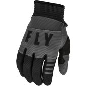 Fly Racing Motocross Handschuhe F-16 Jugend Dunkelgrau-Schwarz