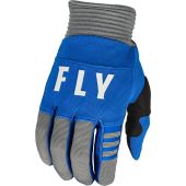 Fly Racing Motocross Handschuhe F-16 Blau-Grau