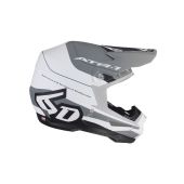 6D Motocross-Helm Atr-1 Pace Matte Weiss/Grau