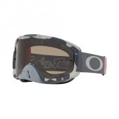 Oakley O Frame 2.0 MX Motocross-Brille TLD Low VIS Grau - Dunkelgrau und transparent