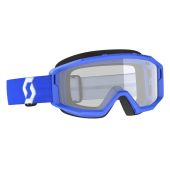 Scott Primal Motocross-Brille - Blau Transparent Linse