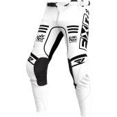 FXR Podium Gladiator Mx Motocross-Hose Weiss/Schwarz