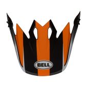 BELL MX-9 MIPS Helmschild Dash Schwarz/Orange