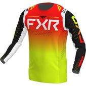 FXR Helium MX Motocross-Shirt Rot/Inferno