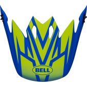 BELL MX-9  Mips Off-Road Helmschild - Disrupt Matte Blau/Gelb