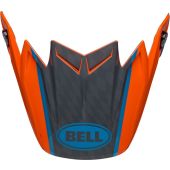BELL Moto9S Flex SPRITE Off-Road Helmschild and Ersatz-Mundstück Kit - Orange