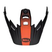 BELL MX-9 Adventure Helmschild Switchback Schwarz/Orange