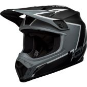 BELL Mx-9 Mips Motocross-Helm Twitch Matte Schwarz/Gray/Weiß
